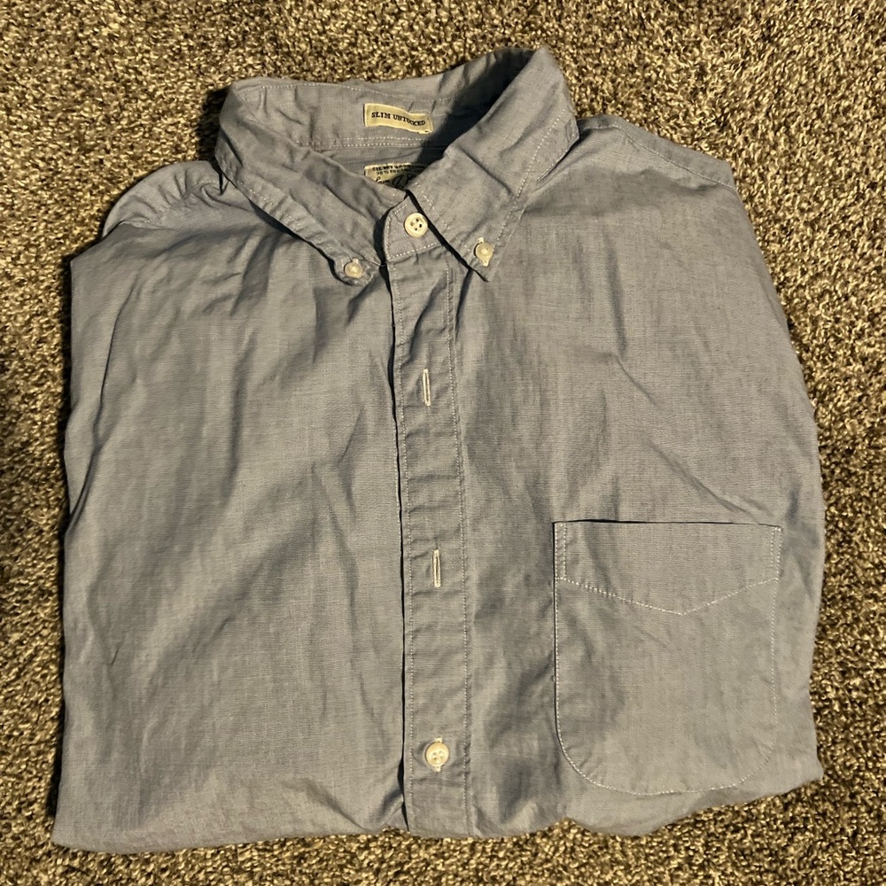 J Crew Slim Untucked button down
